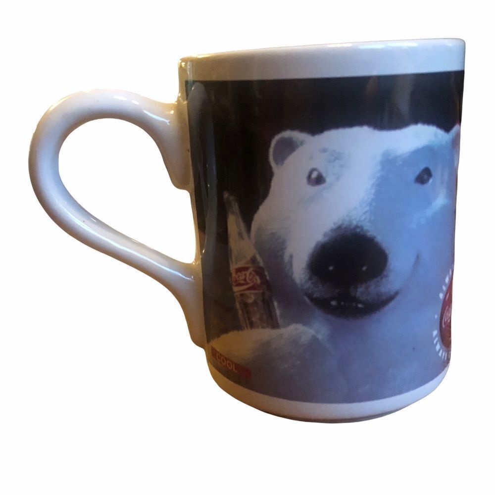 Vintage 90’s Coca-Cola Polar Bear Coffee Mug